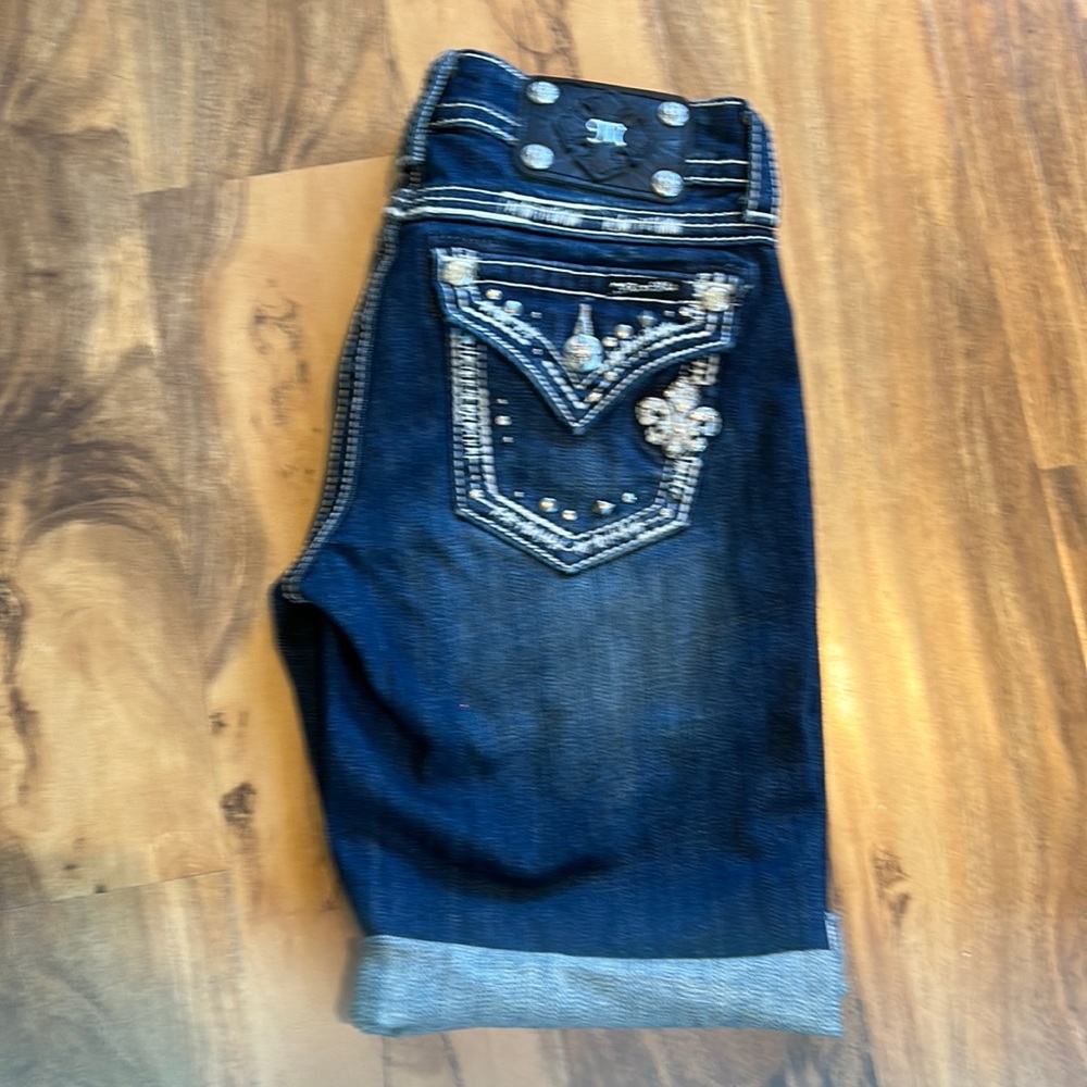 Low Rise Miss Me Shorts